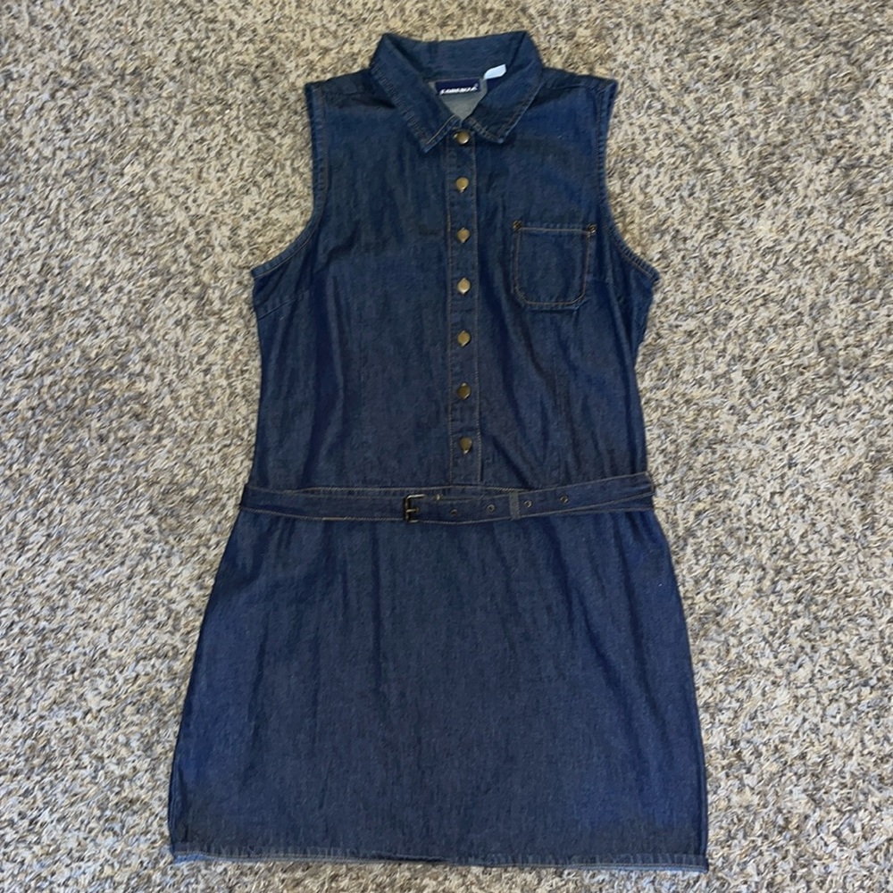 Girls denim dress